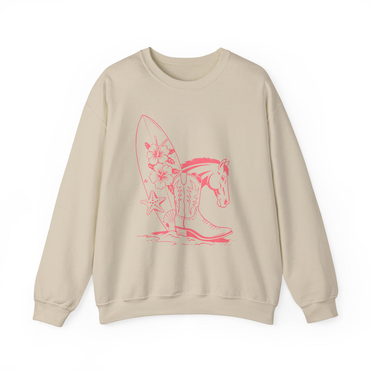 Horse | Salty Cowgirl | Summer | Crewneck