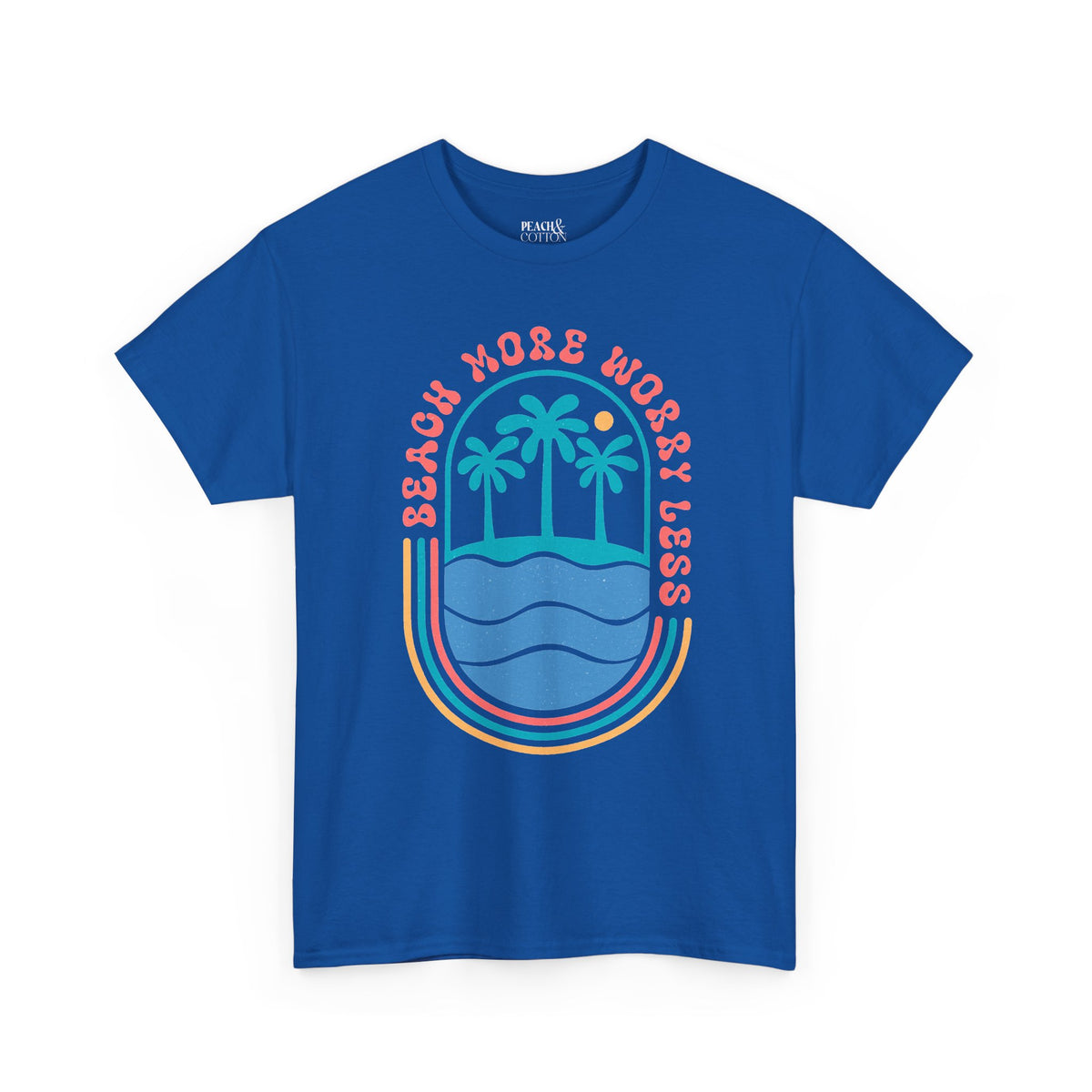 Beach More Worry Less | Summer Boho | T-Shirt