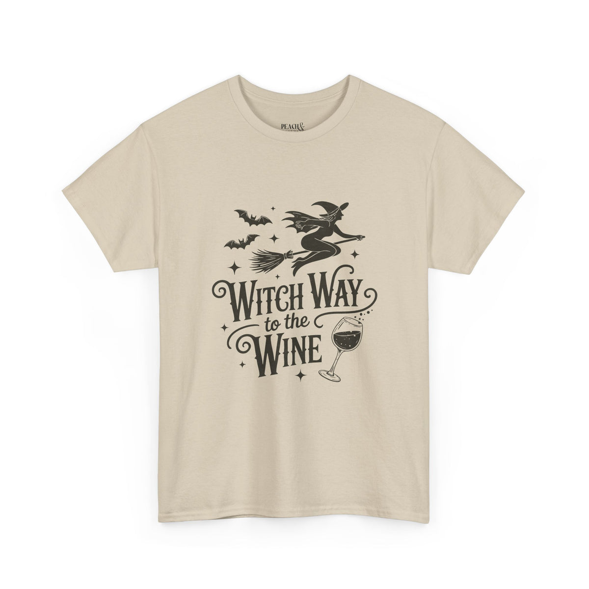 Witch Way To The Wine | Halloween | T-Shirt