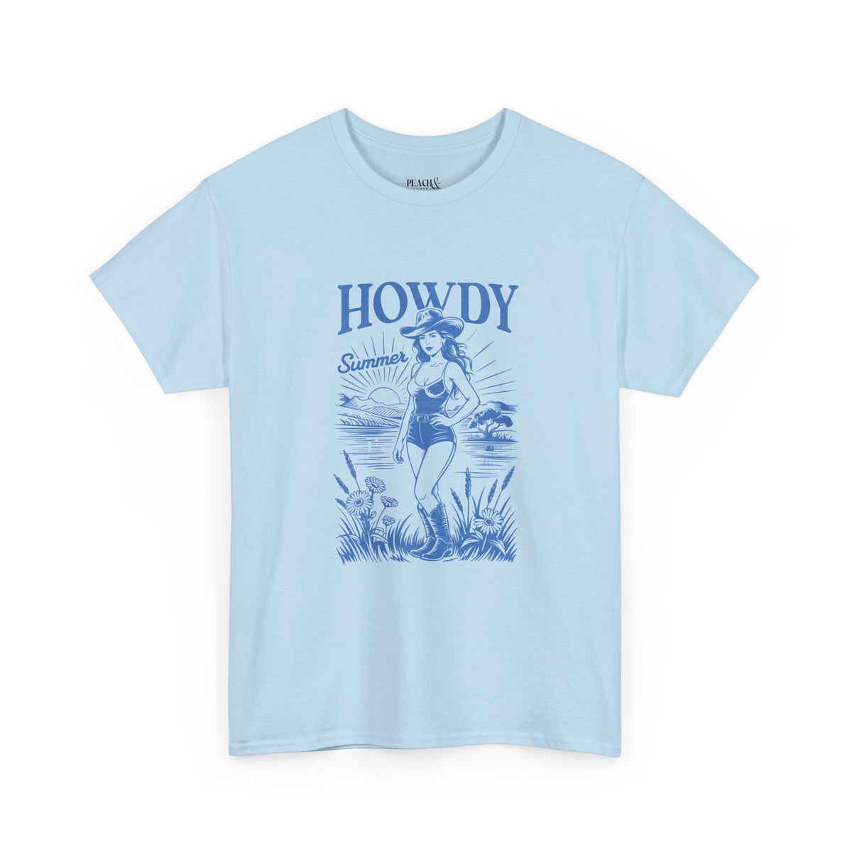 Howdy Summer | Salty Cowgirl | Summer | T-Shirt