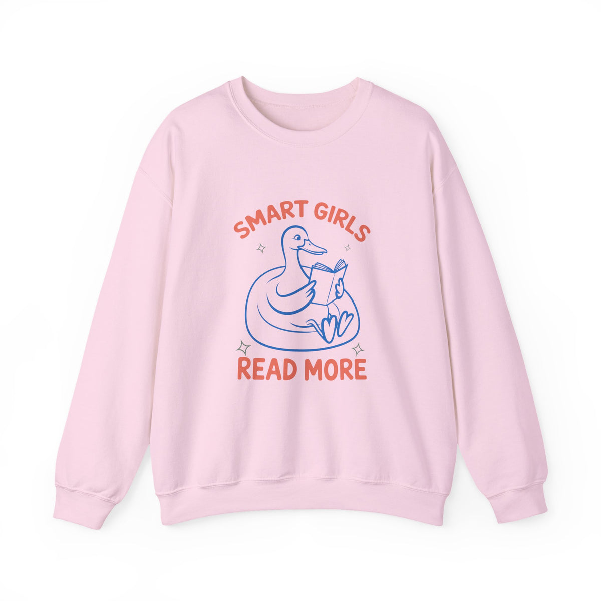 Smart Girls Read More | Book Lover | Crewneck