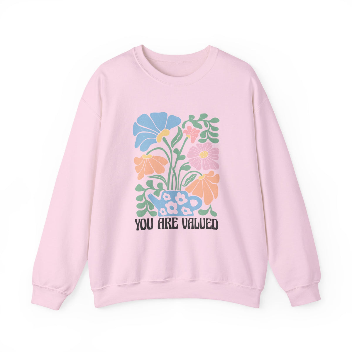 You Are Valued | Boho | Summer | Crewneck