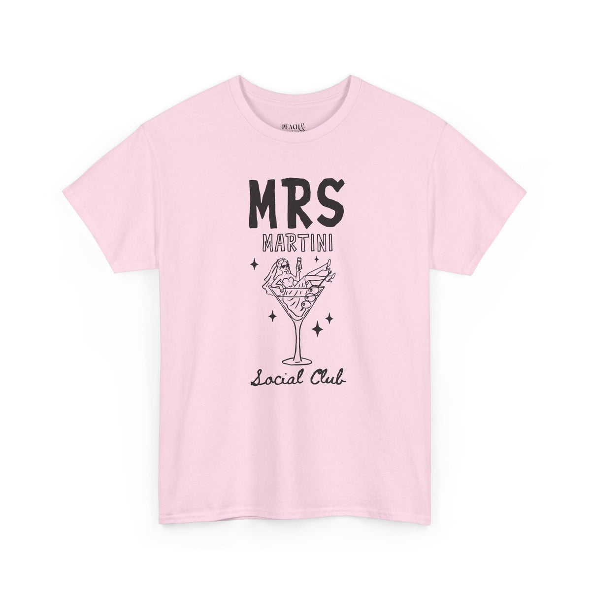 Mrs Martini | The Bride | Bachelorette | T-Shirt