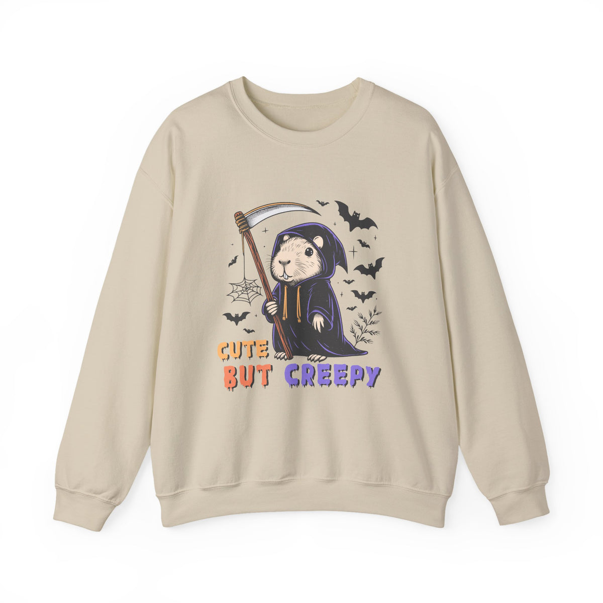 Cute But Creepy | Capybara | Halloween | Crewneck