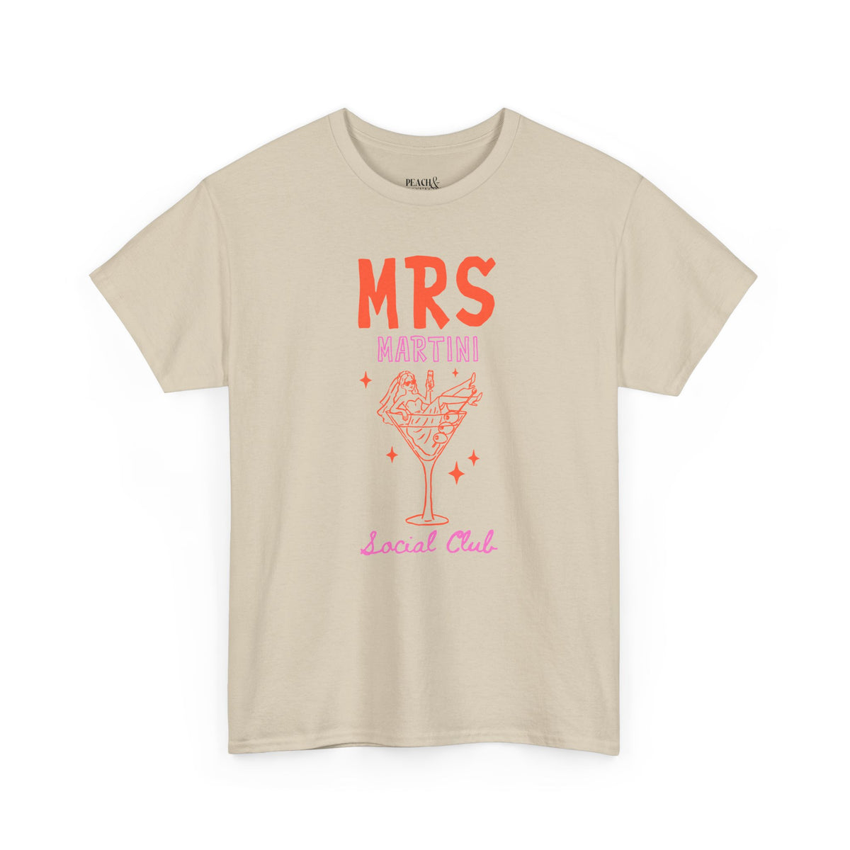 Mrs Martini | The Bride | Bachelorette | T-Shirt