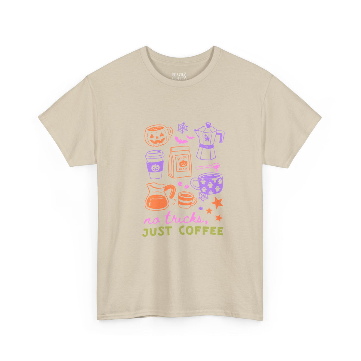 No Tricks Just Coffee | Halloween Coffee | T-Shirt