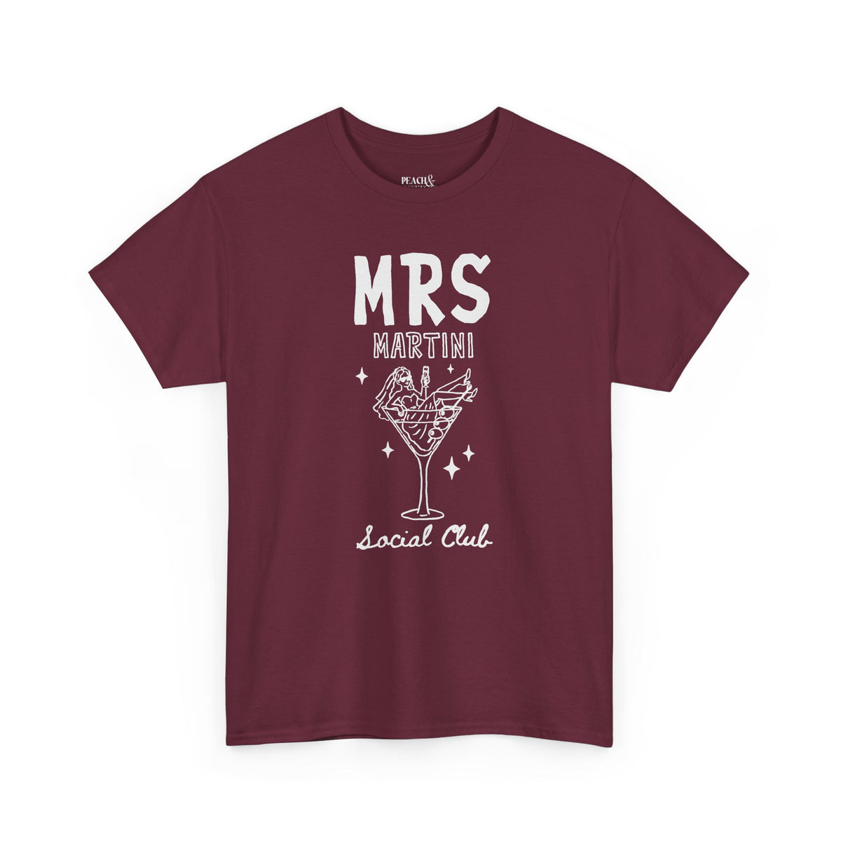 Mrs Martini | The Bride | Bachelorette | T-Shirt