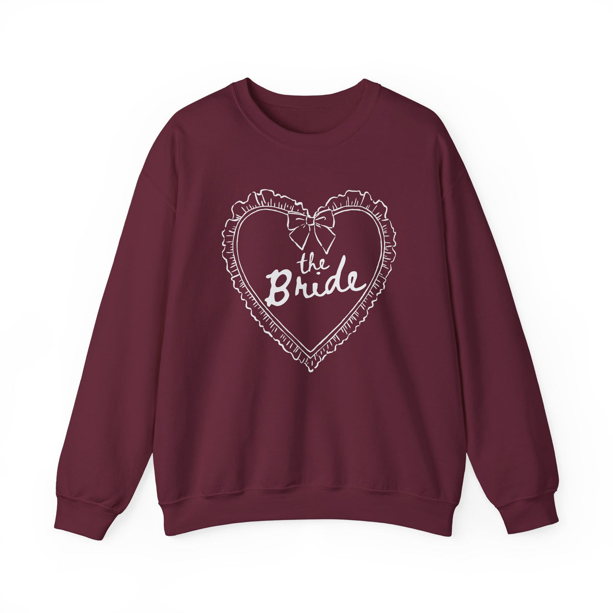 Heart | The Bride | Bachelorette | Crewneck