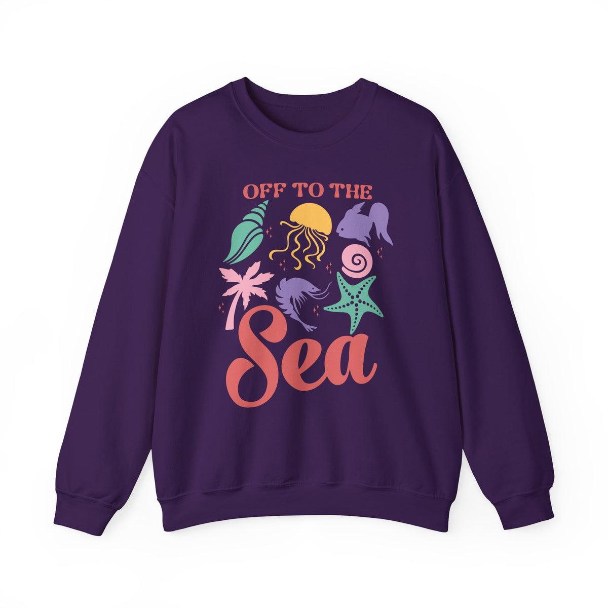 Off To The Sea | Beach | Summer | Crewneck