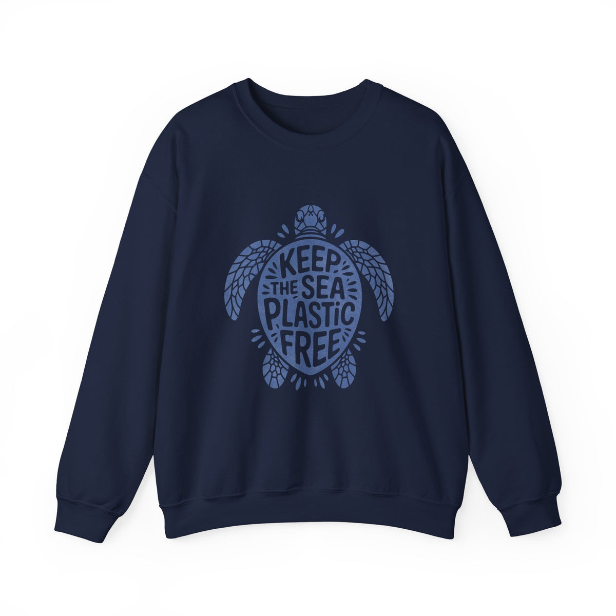 Keep The Sea Plastic Free | Save The Ocean | Summer | Crewneck