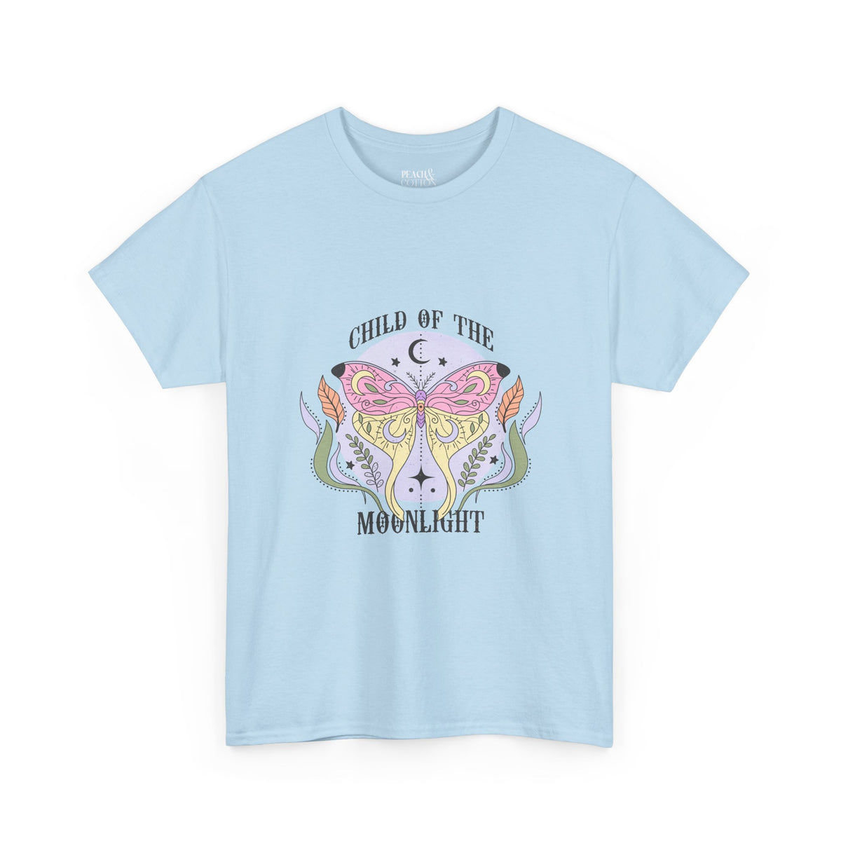 Child Of The Moonlight | Moth Butterfly | Summer | T-Shirt