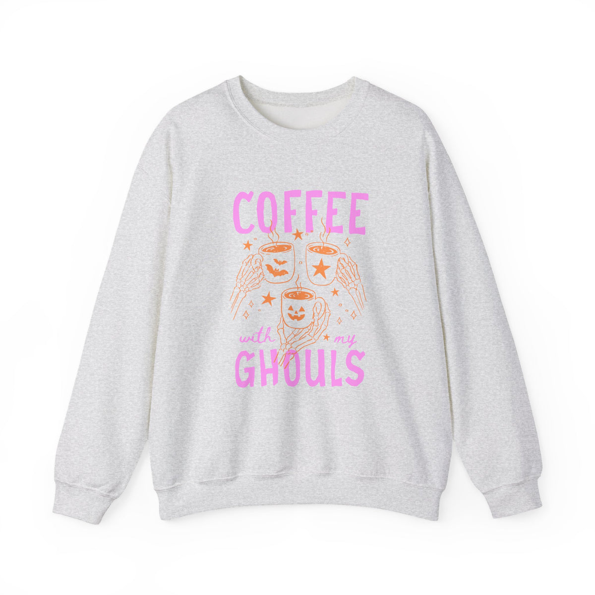 Coffee With The Ghouls | Halloween Coffee | Crewneck