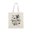 Witch Way To The Wine | Halloween | Tote Bag