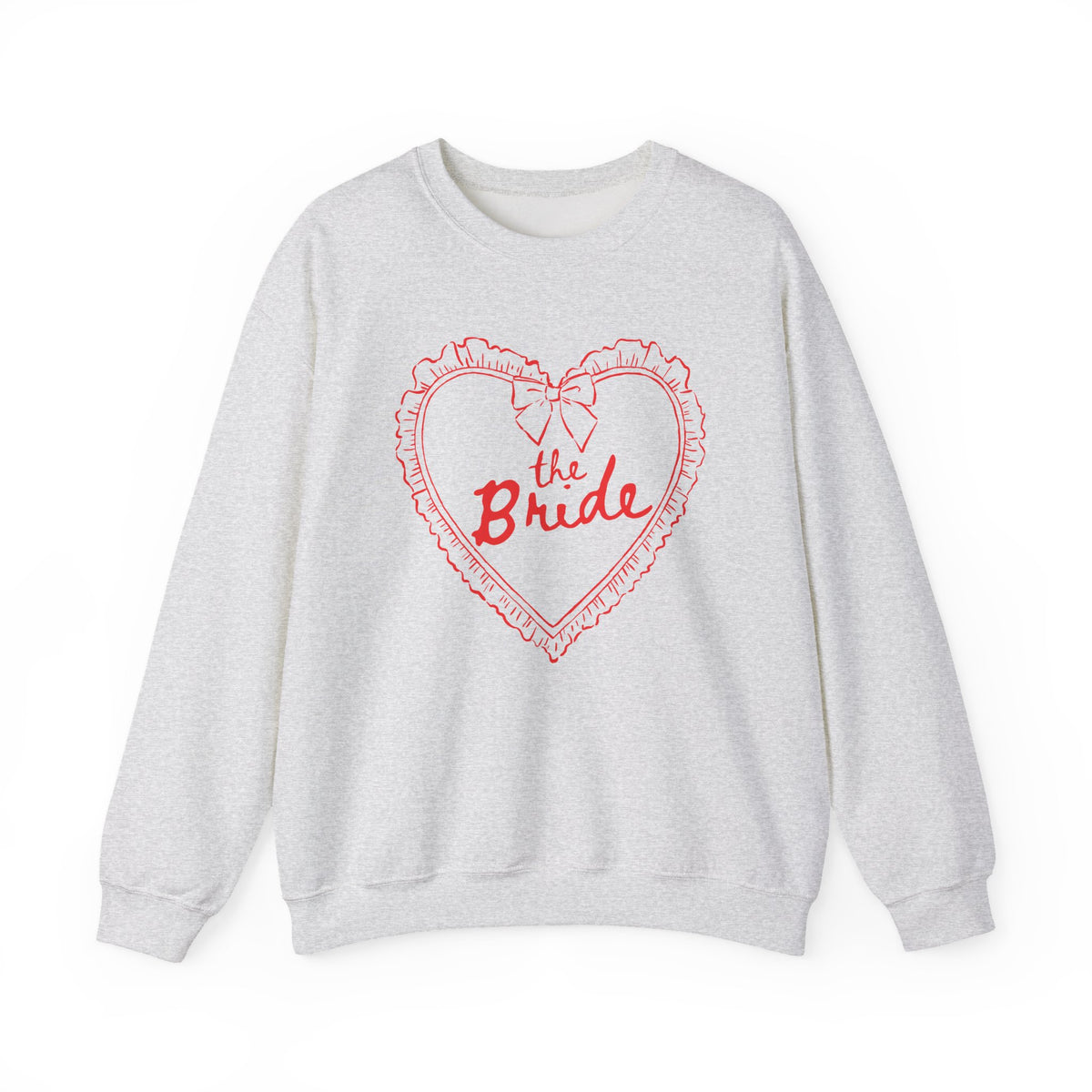 Heart | The Bride | Bachelorette | Crewneck