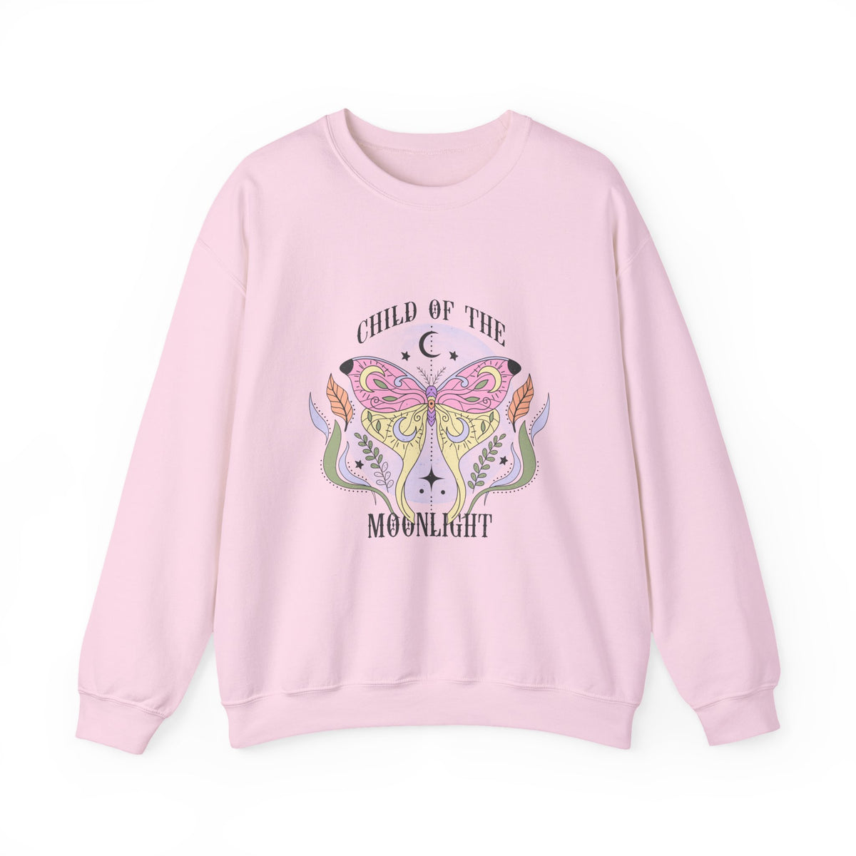 Child Of The Moonlight | Moth Buttefly | Summer | Crewneck