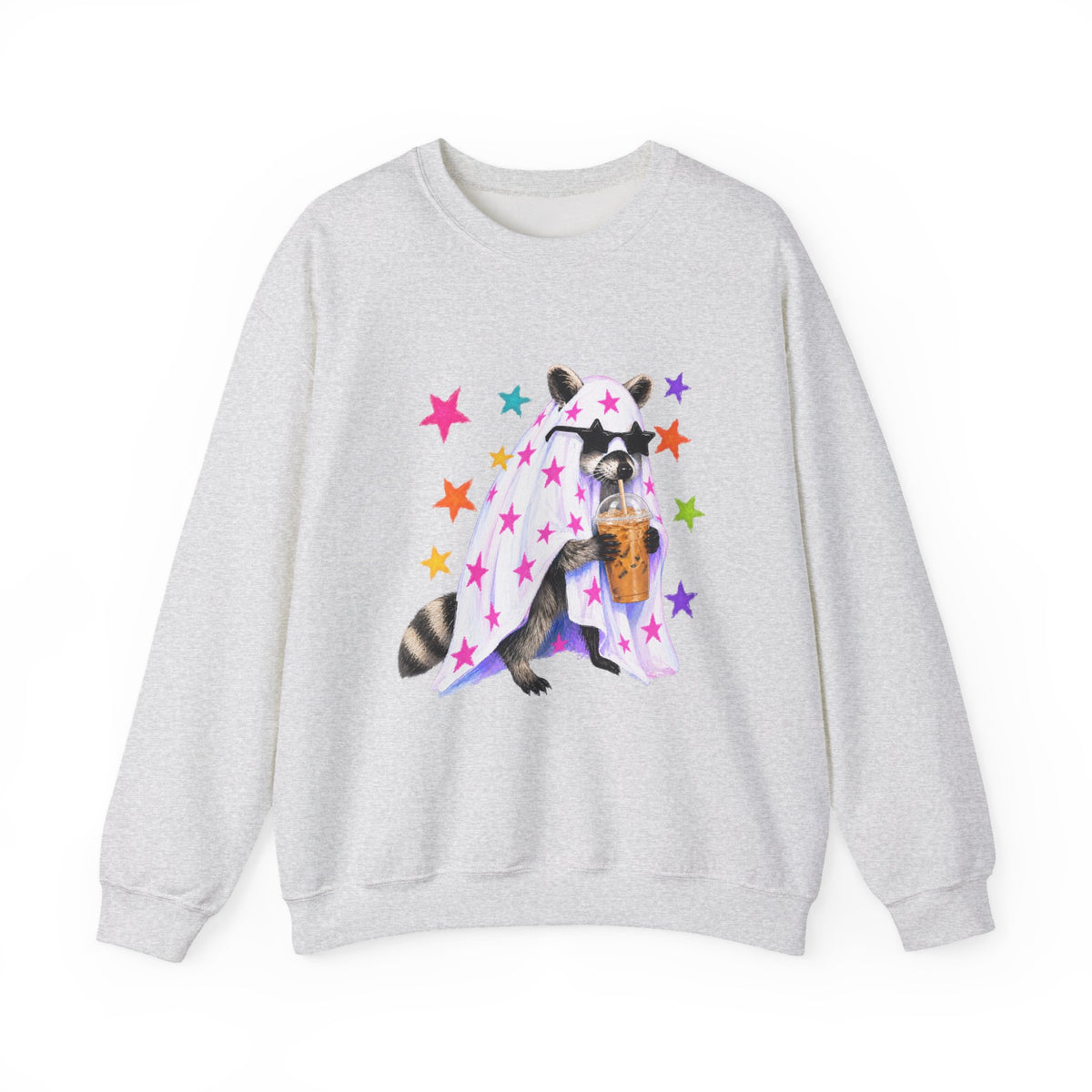 Ghost Racoon | Halloween | Crewneck