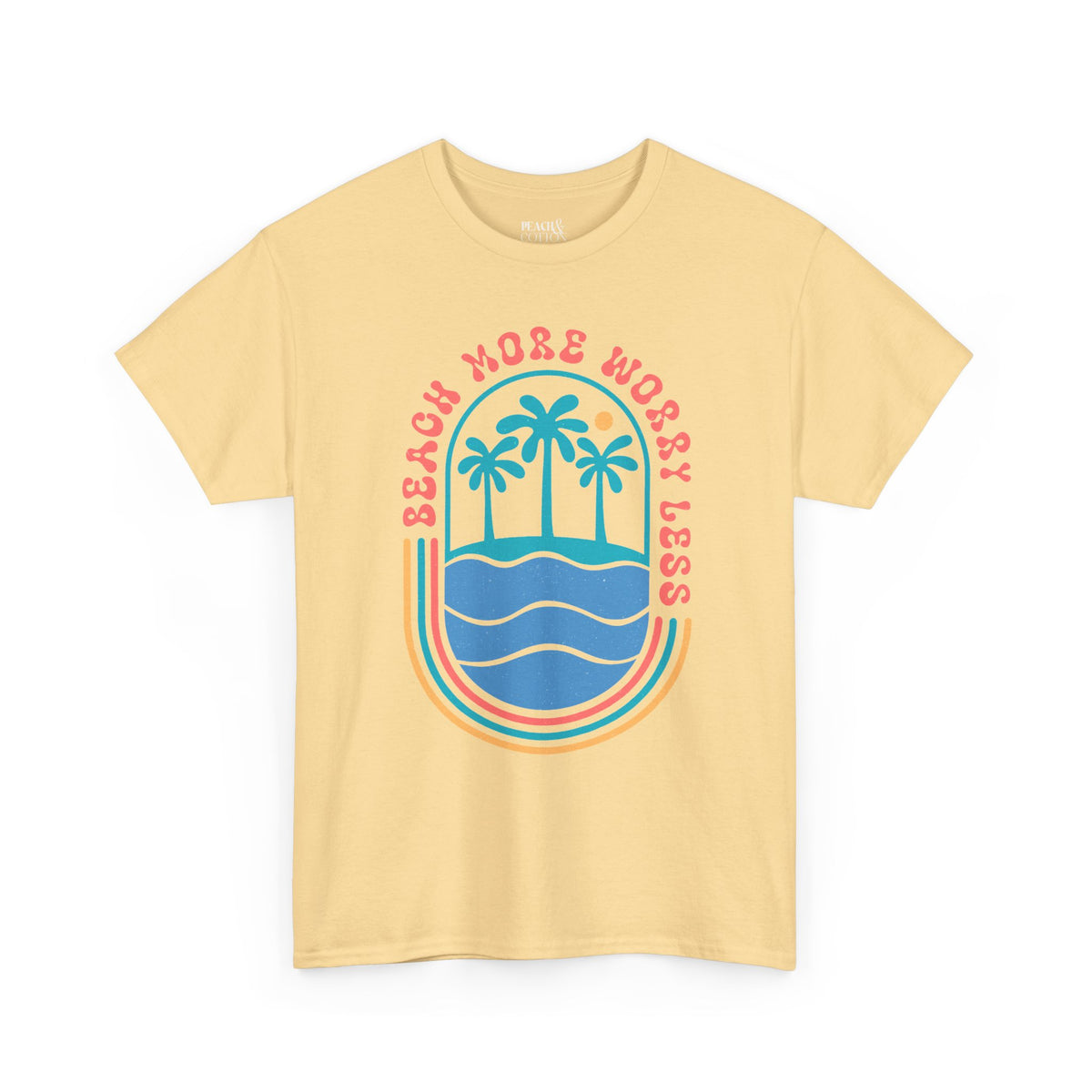 Beach More Worry Less | Summer Boho | T-Shirt