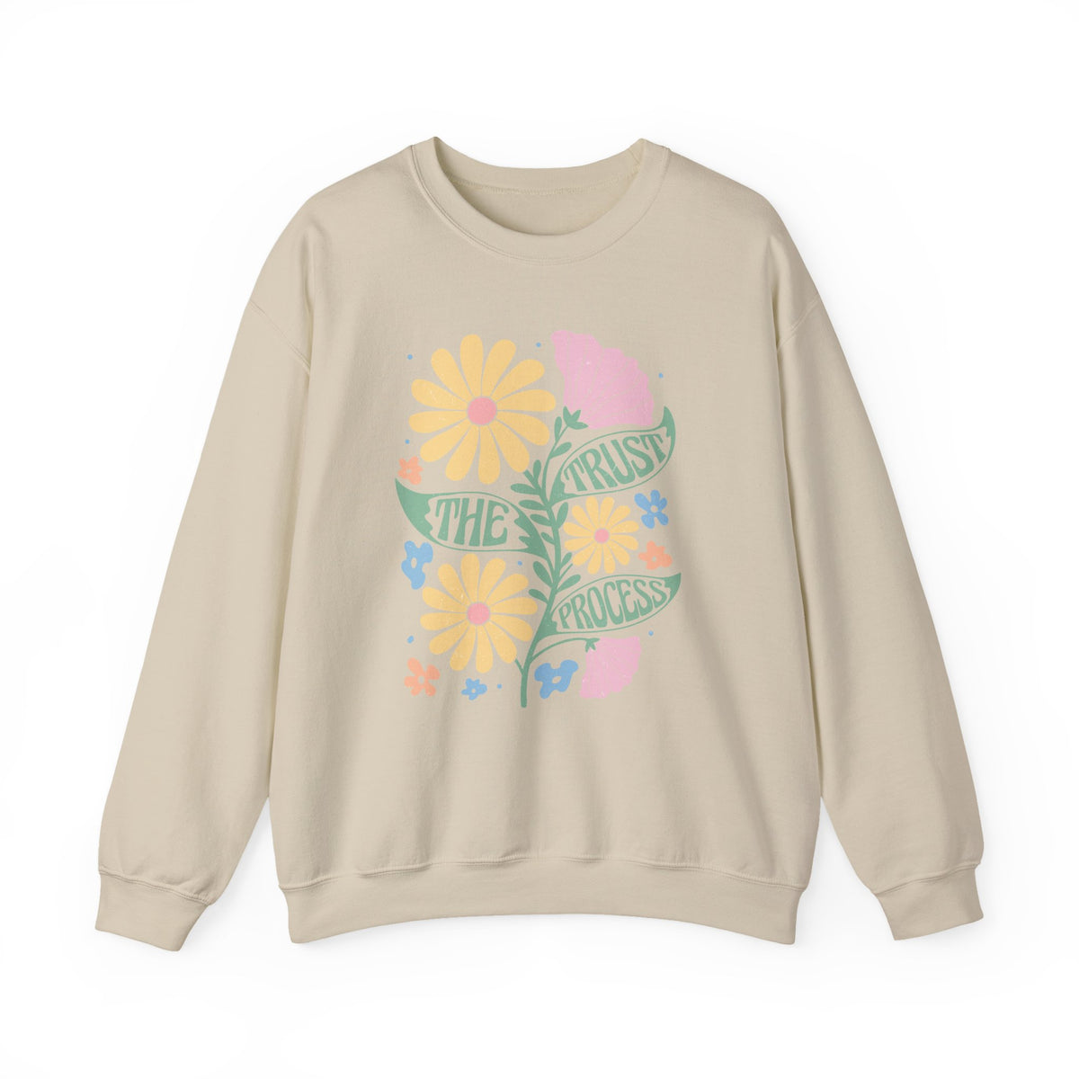 Trust The Process | Boho | Summer | Crewneck