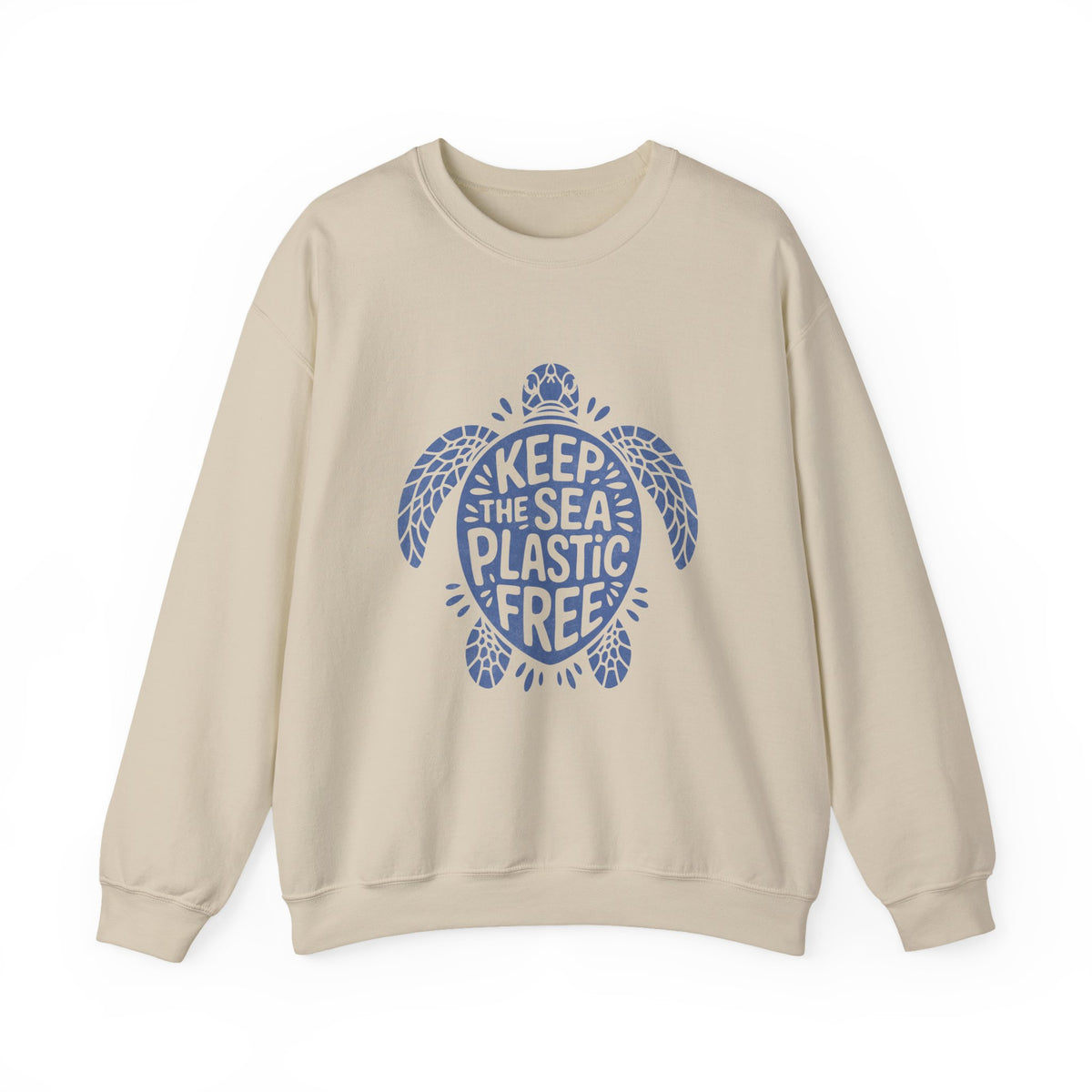 Keep The Sea Plastic Free | Save The Ocean | Summer | Crewneck