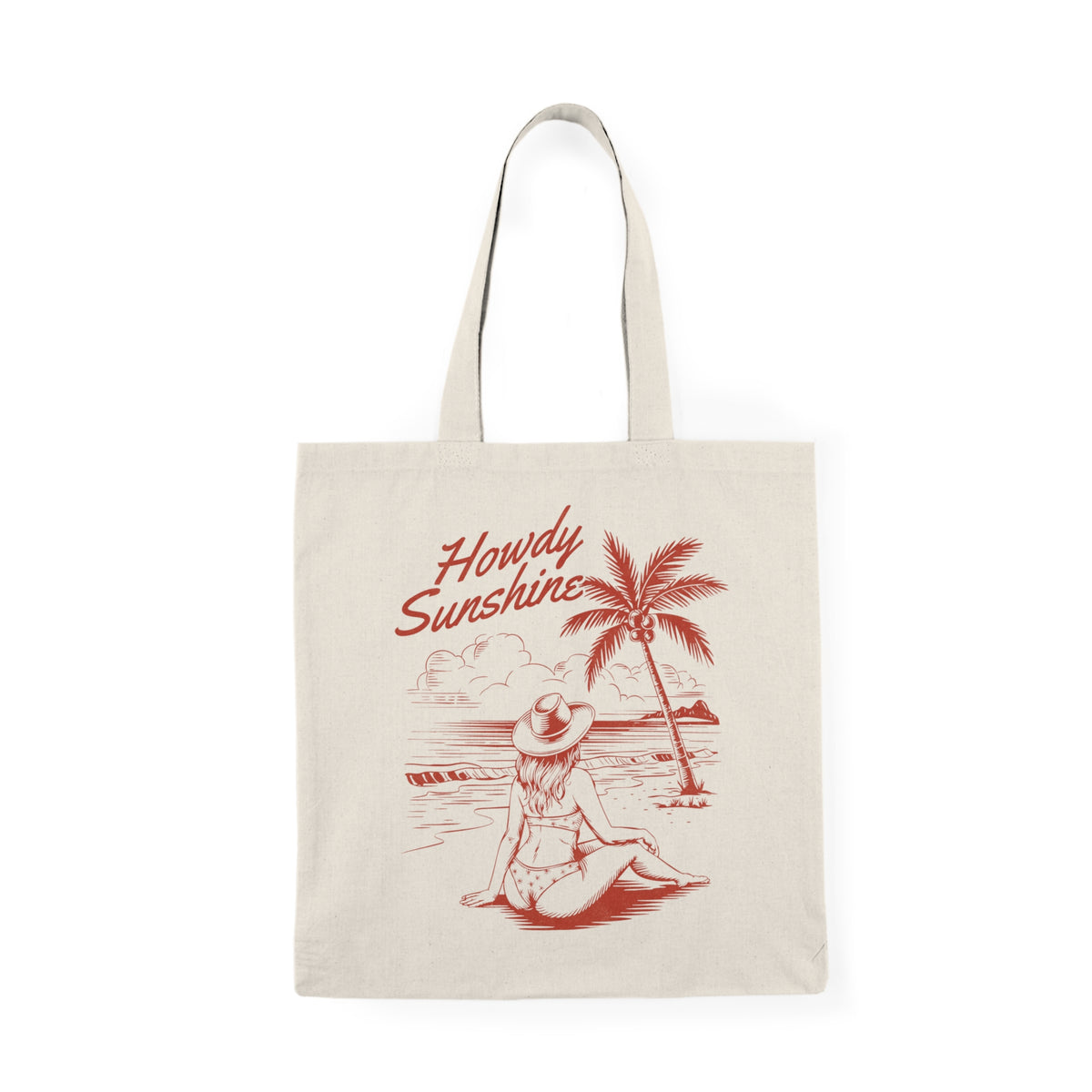 Howdy Summer | Salty Cowgirl | Summer | Tote Bag