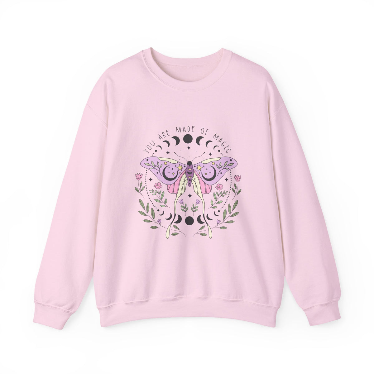 You Are Made Of Magic | Moth Buttefly | Summer | Crewneck