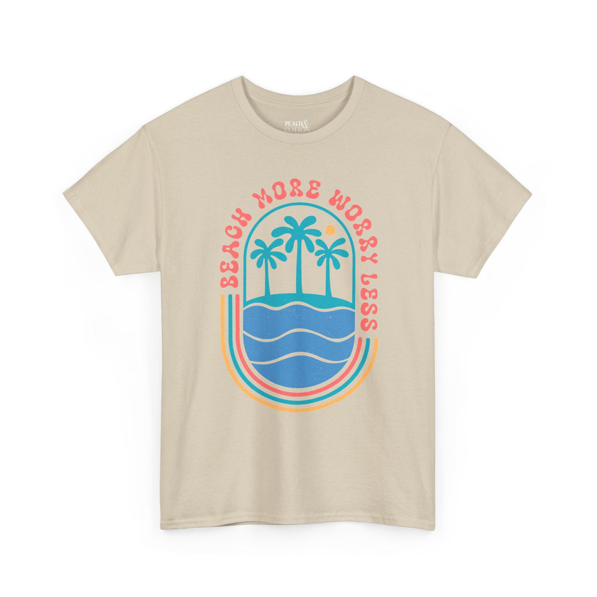 Beach More Worry Less | Summer Boho | T-Shirt
