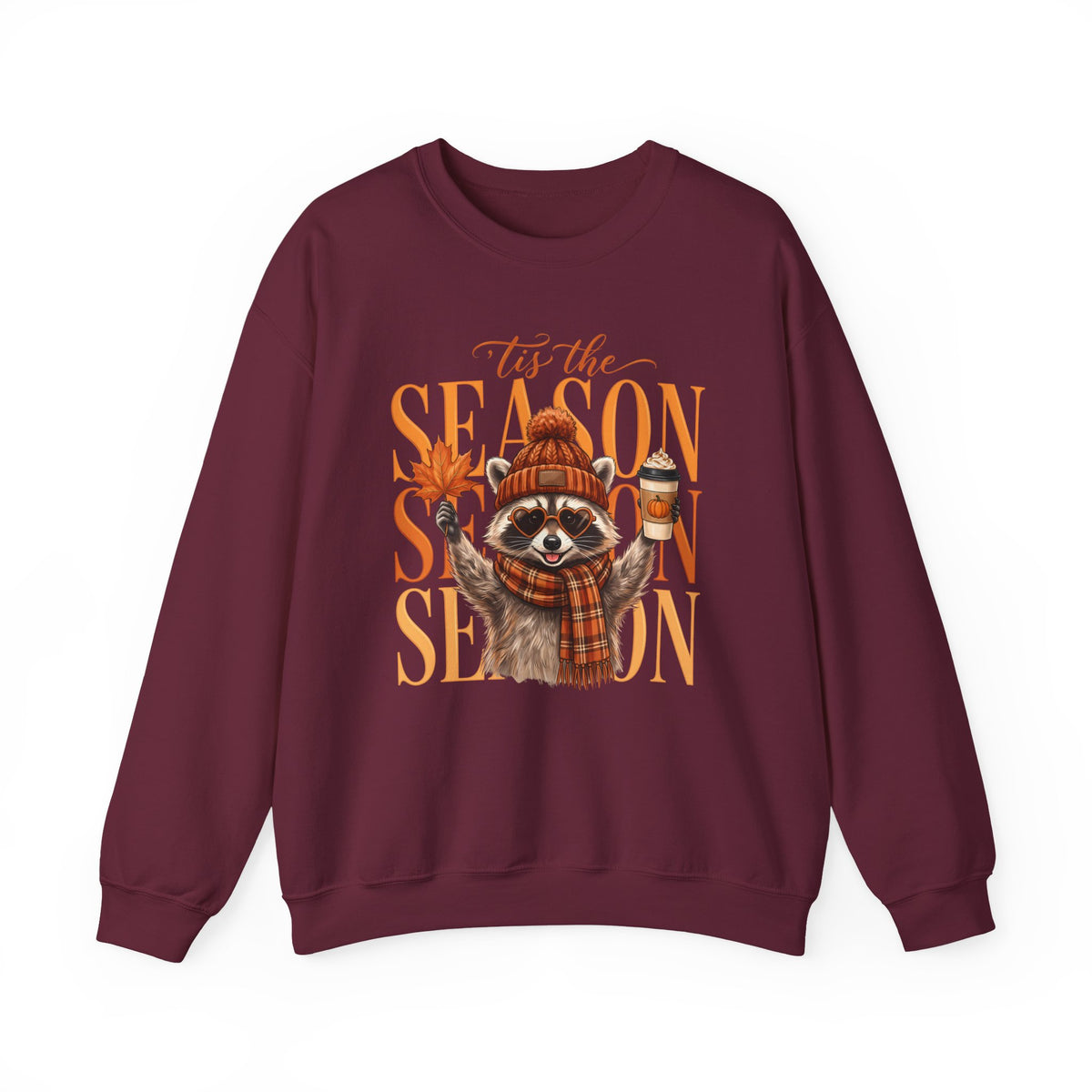 Tis The Season | Racoon | Fall | Crewneck