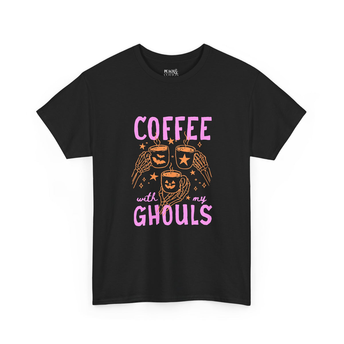 Coffee With The Ghouls | Halloween Coffee | T-Shirt