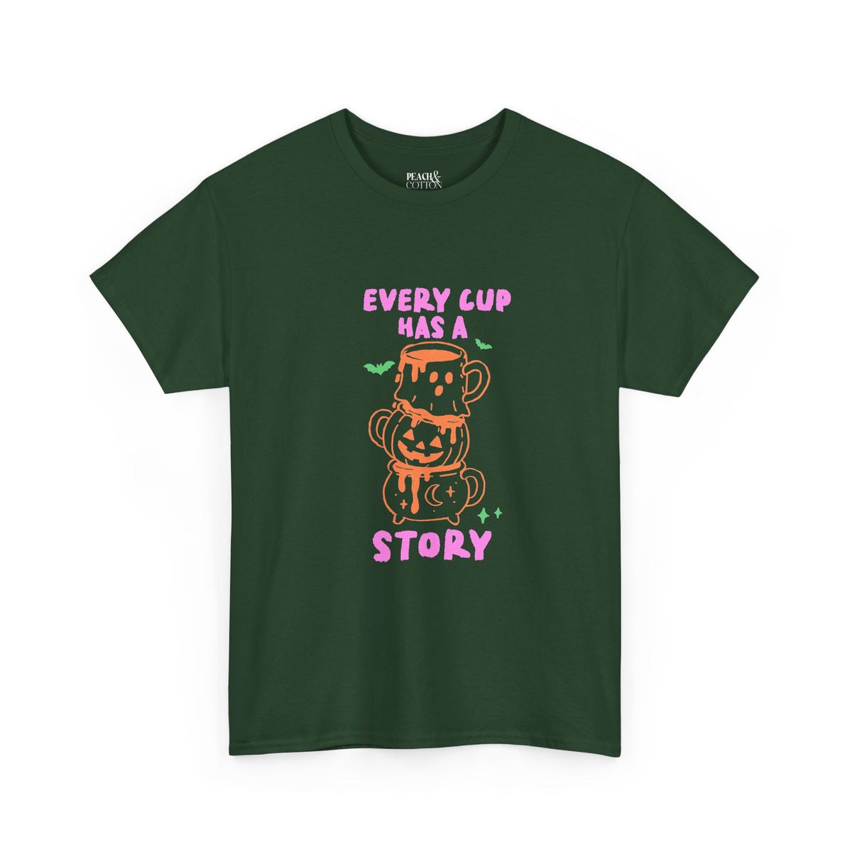 Every Cup Has A Story | Halloween Coffee | T-Shirt