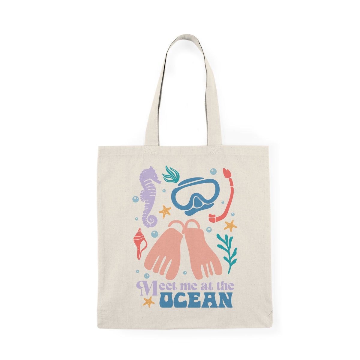Meet Me At The Ocean | Summer Boho | Tote Bag