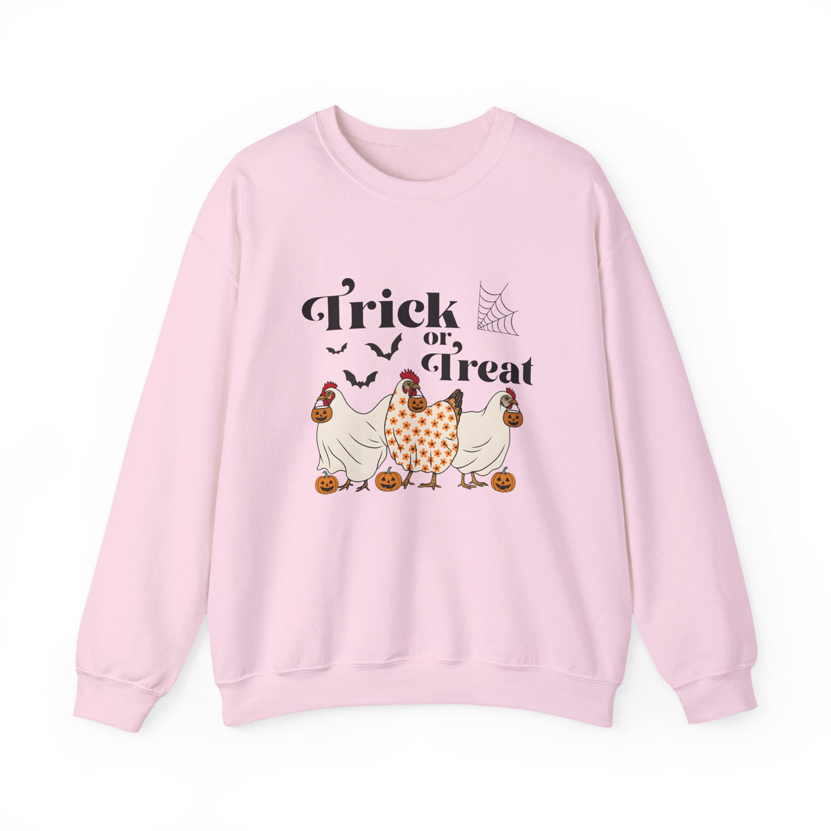 Trick Or Treat Chicken | Halloween | Crewneck