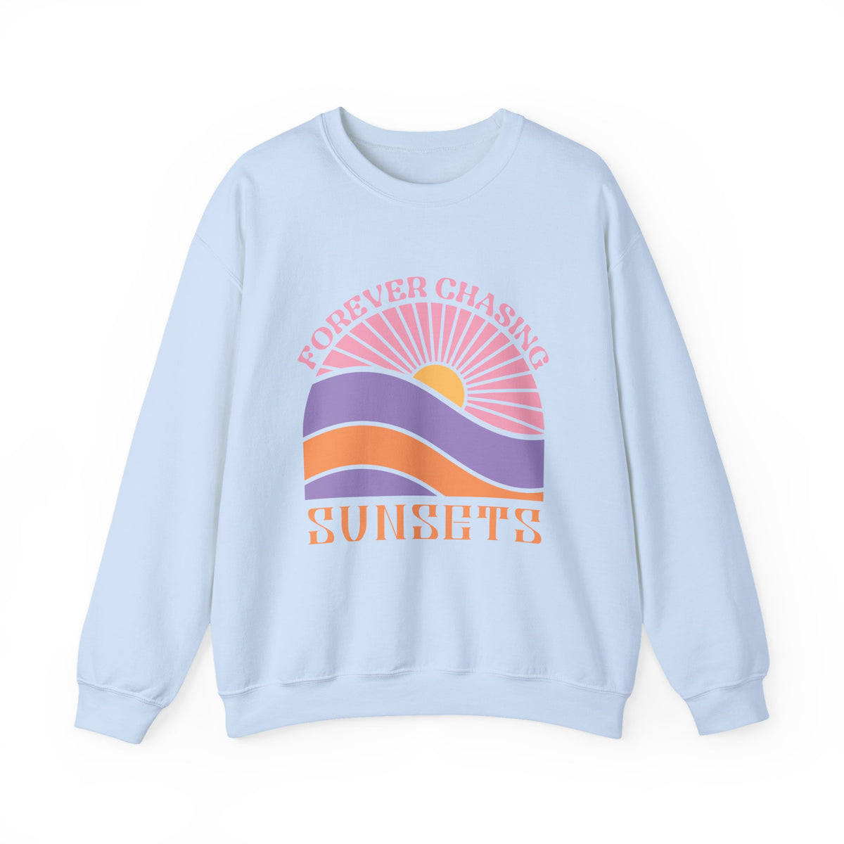 Forever Chasing Sunsets | Beach | Summer | Crewneck