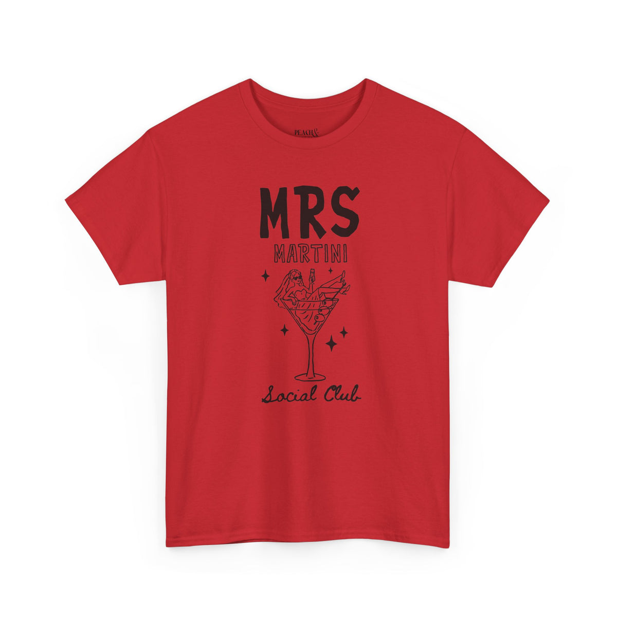 Mrs Martini | The Bride | Bachelorette | T-Shirt