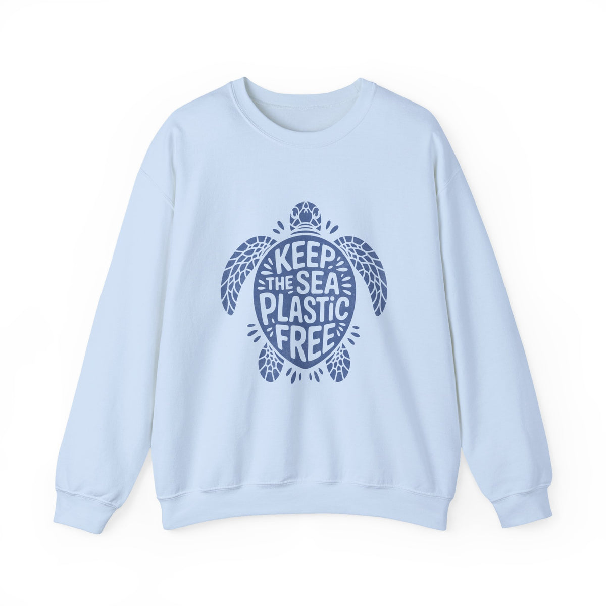 Keep The Sea Plastic Free | Save The Ocean | Summer | Crewneck