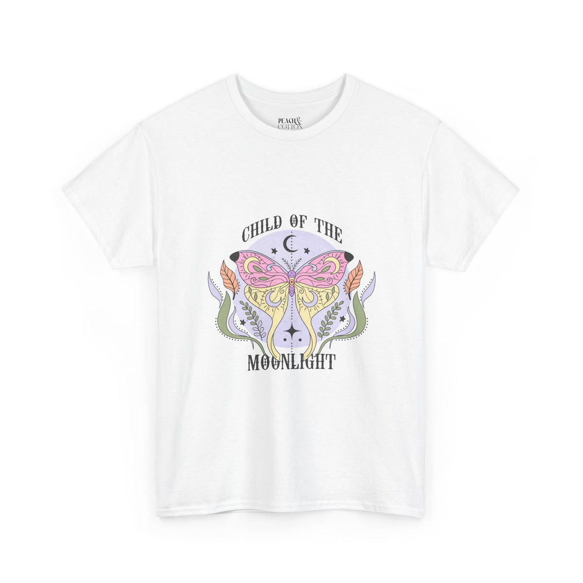 Child Of The Moonlight | Moth Butterfly | Summer | T-Shirt