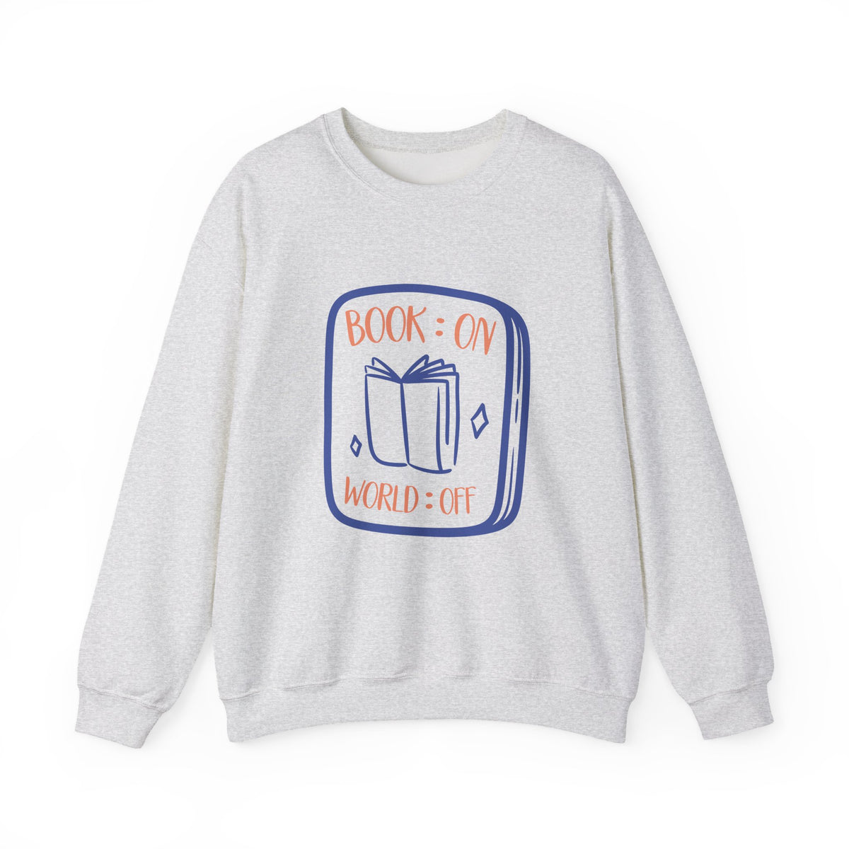 Book On World Off | Book Lover | Crewneck
