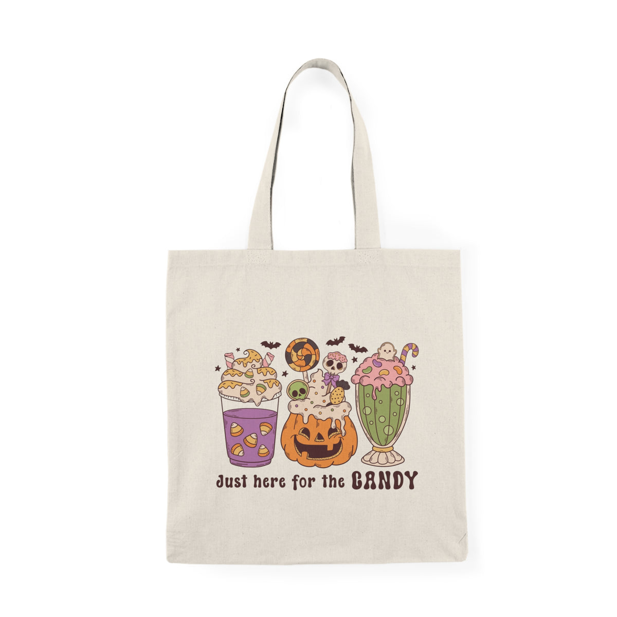 Just Here For The Candy | Halloween | Tote Bag
