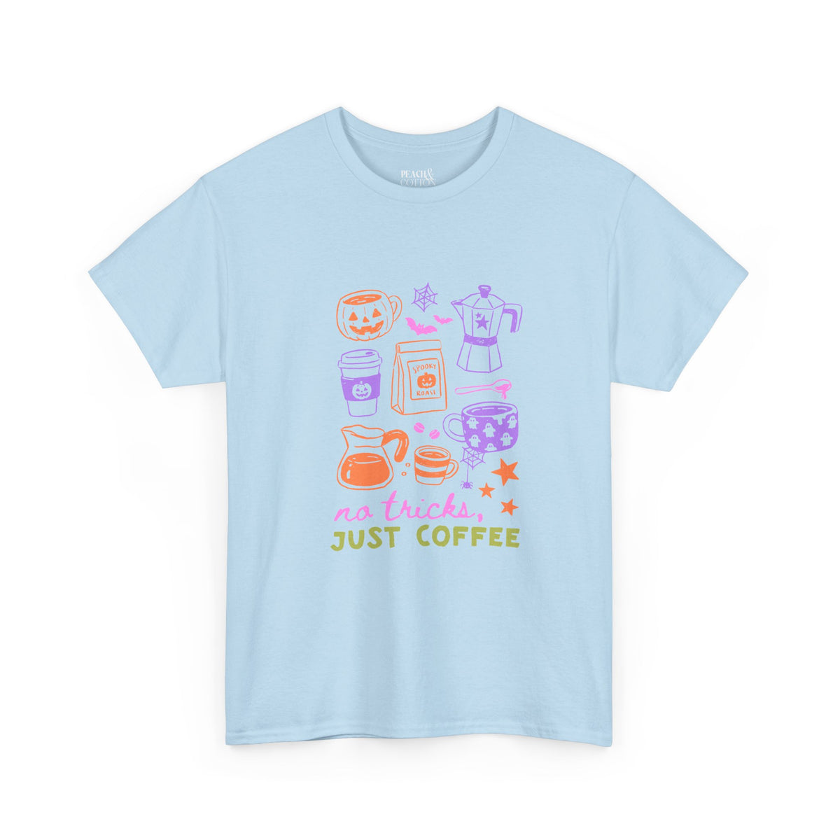 No Tricks Just Coffee | Halloween Coffee | T-Shirt