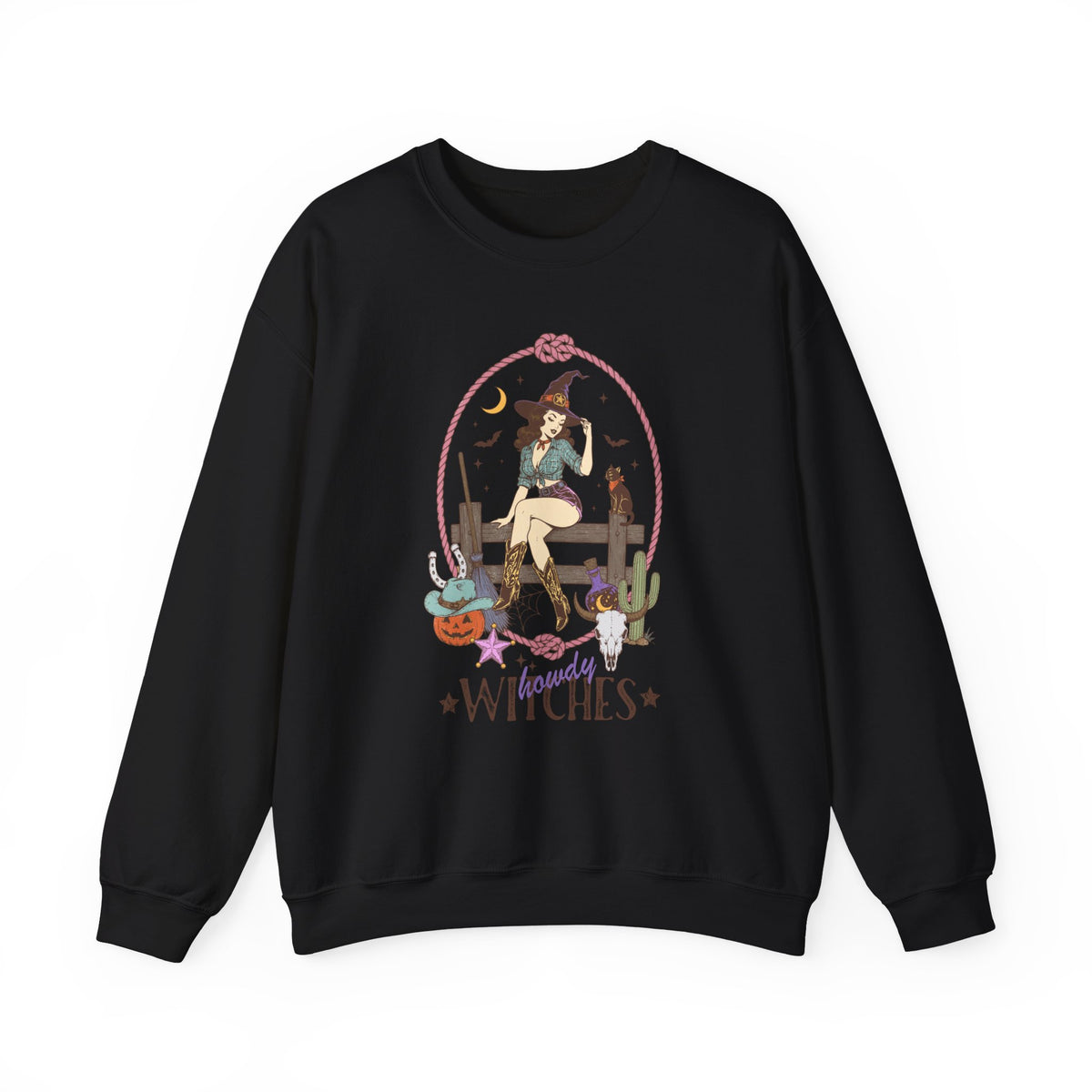 Howdy Witches | Halloween | Crewneck