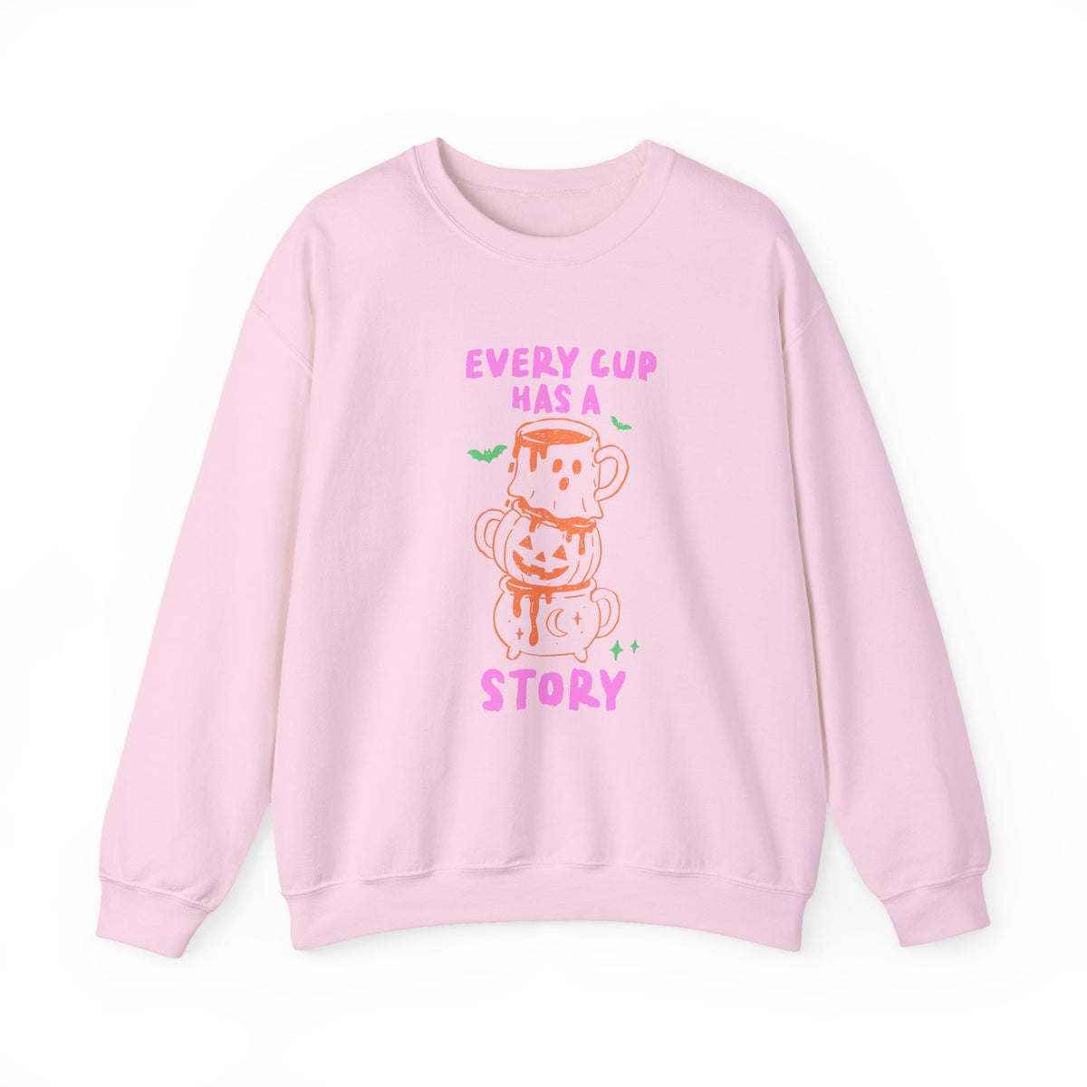 Every Cup Has A Story | Halloween Coffee | Crewneck