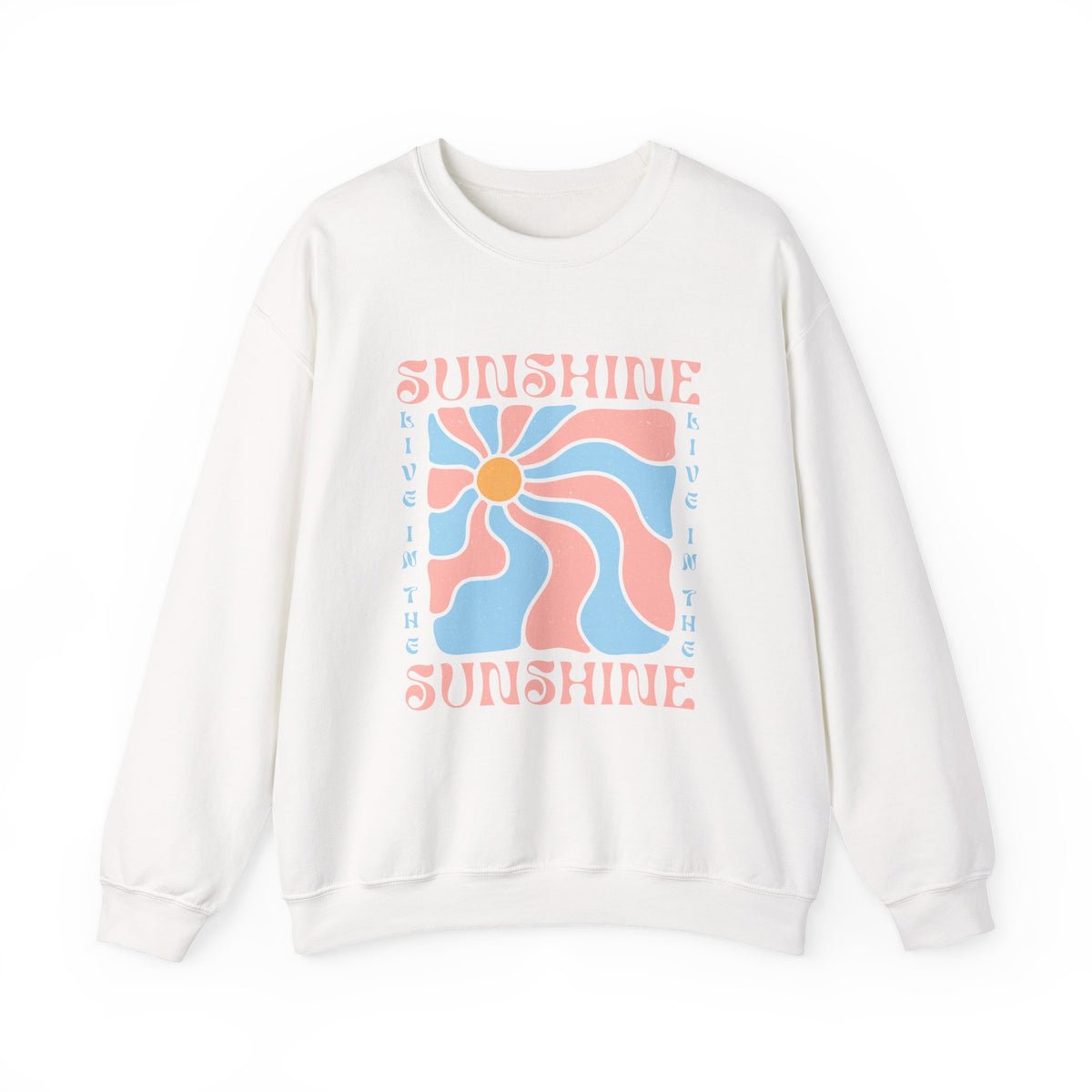 Live In The Sunshine | Summer Boho | Crewneck