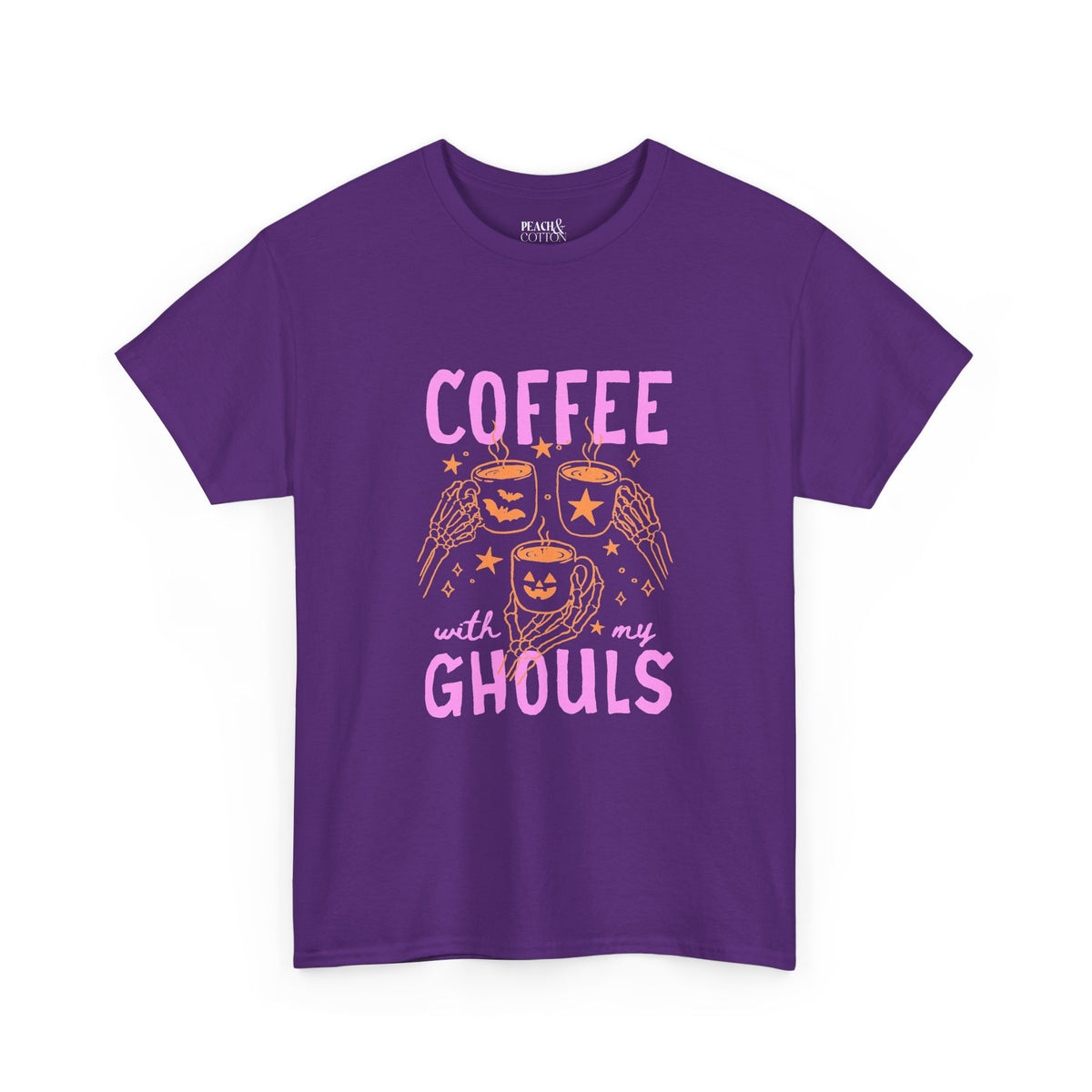 Coffee With The Ghouls | Halloween Coffee | T-Shirt