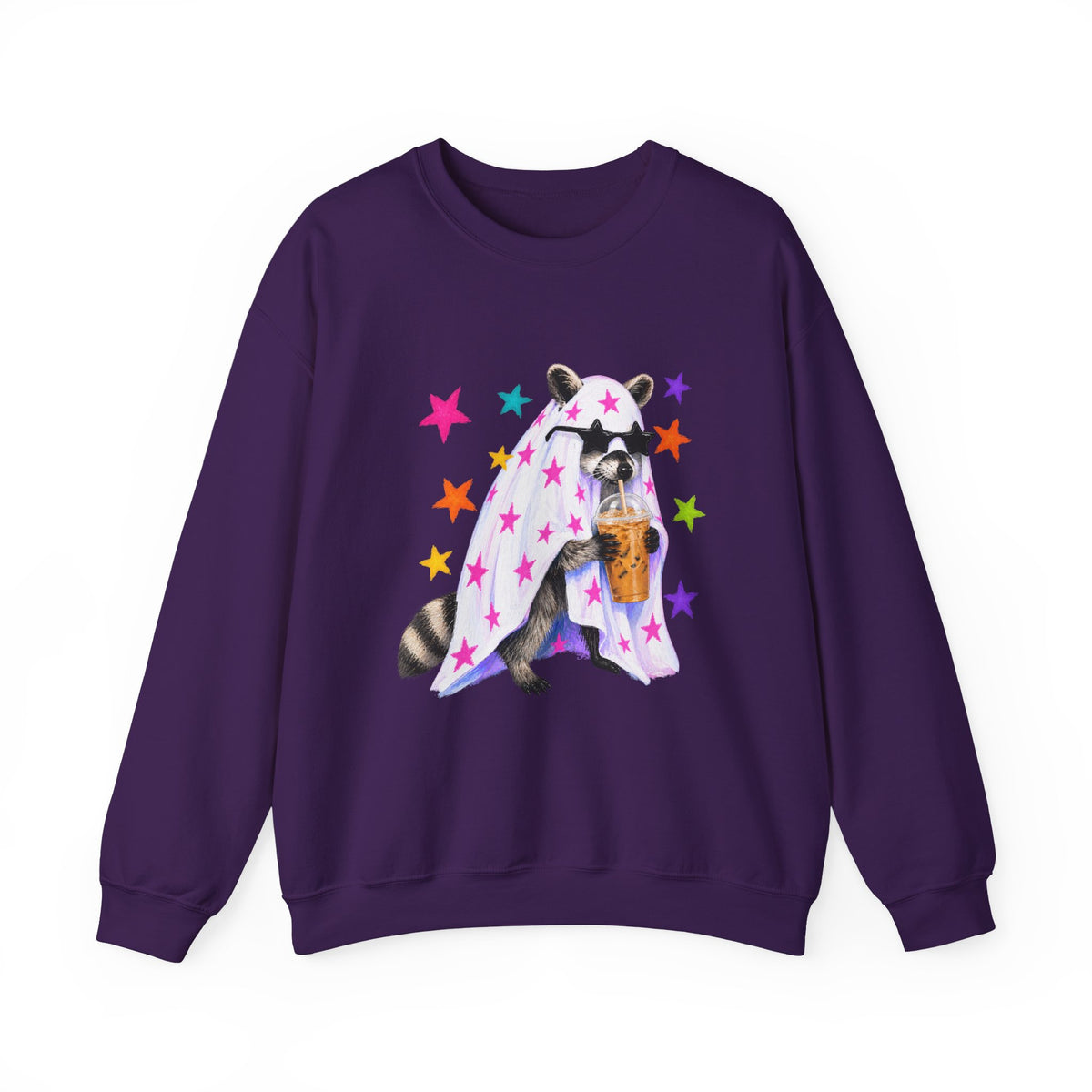 Ghost Racoon | Halloween | Crewneck
