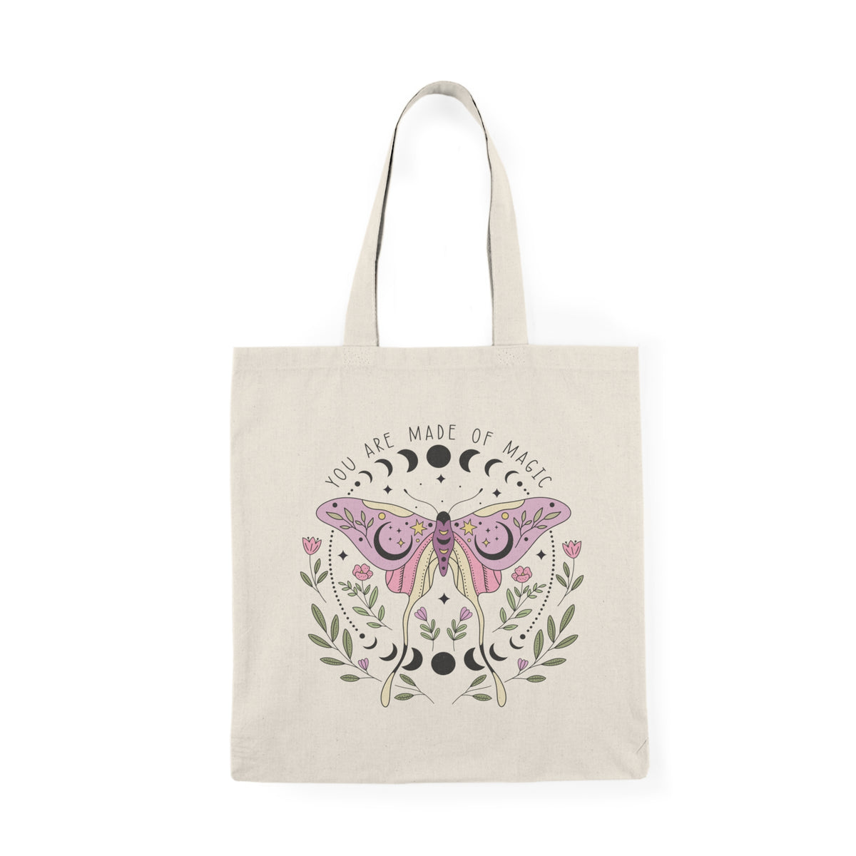You Are Made Of Magic | Moth Butterfly | Summer | Tote Bag
