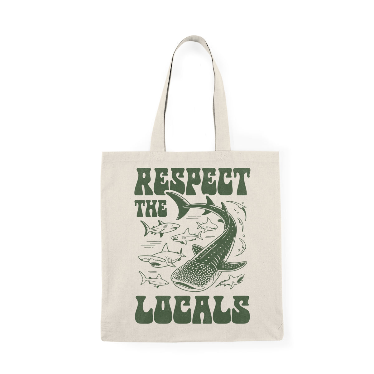 Respect The Locals | Save The Ocean | Summer | Tote Bag