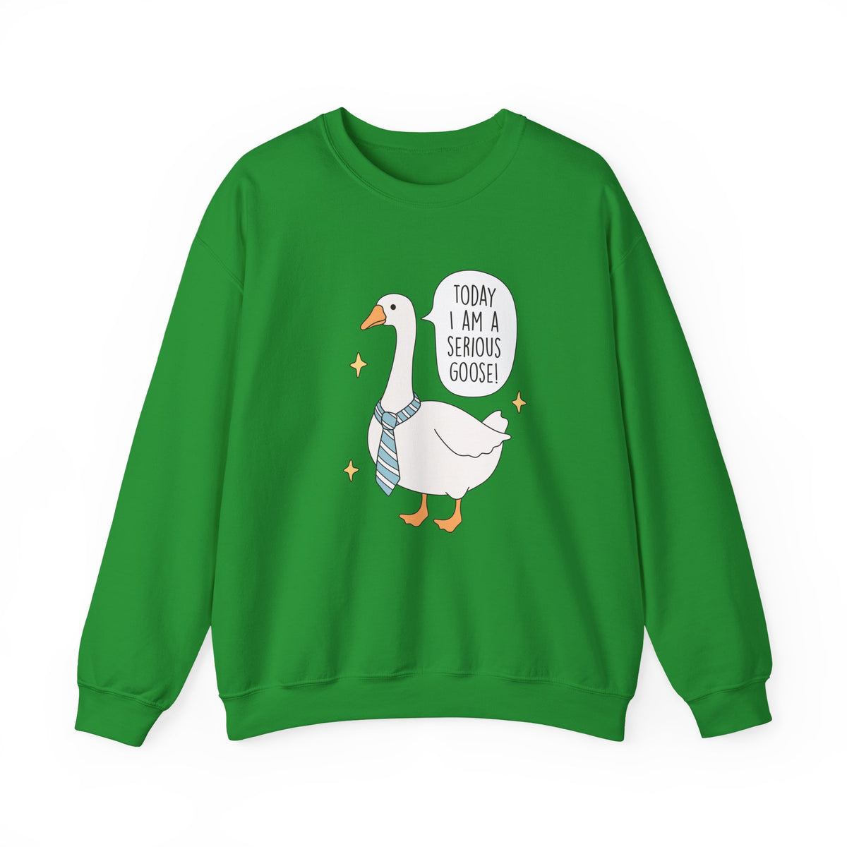 Today I Am A Serious Goose | Silly Goose | Crewneck