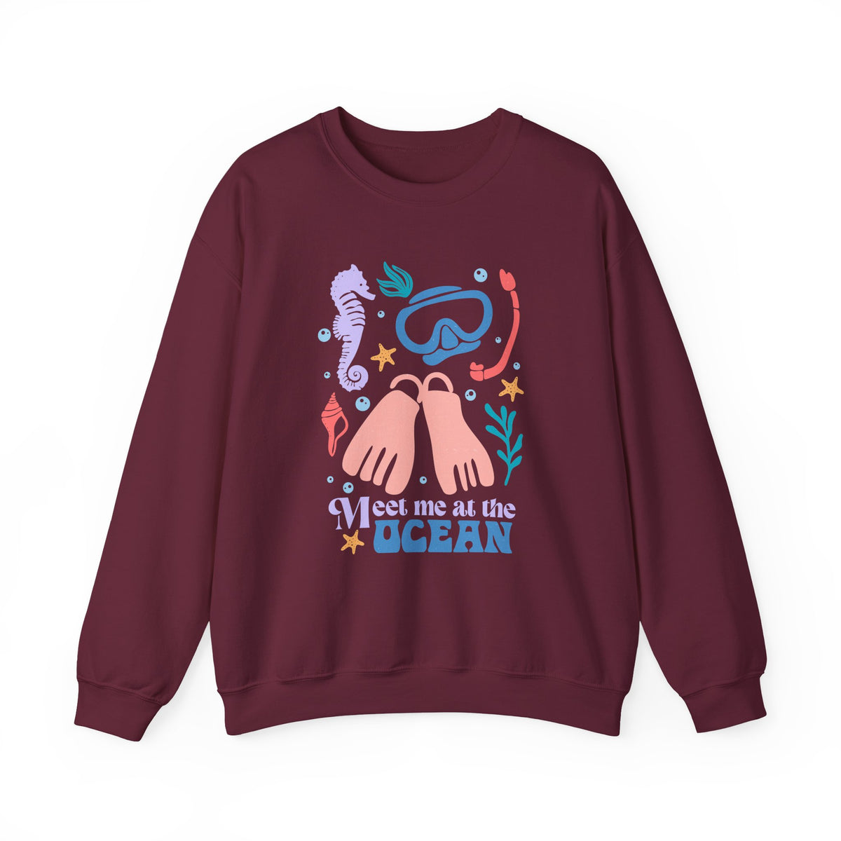 Meet Me At The Ocean | Summer Boho | Crewneck