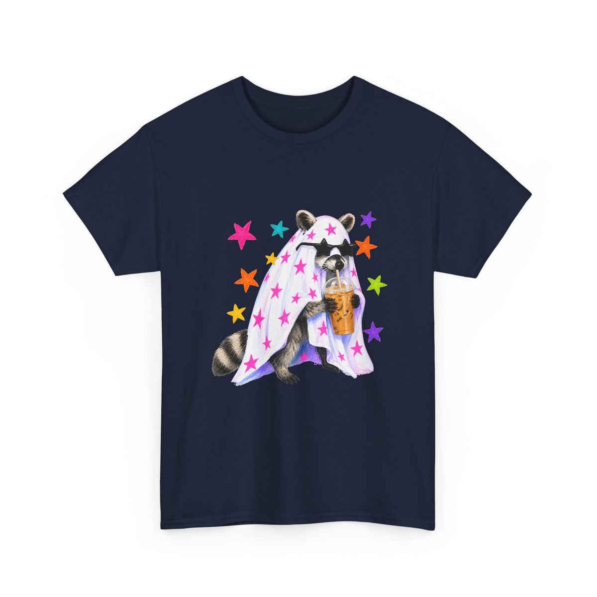 Ghost Racoon | Halloween | T-Shirt