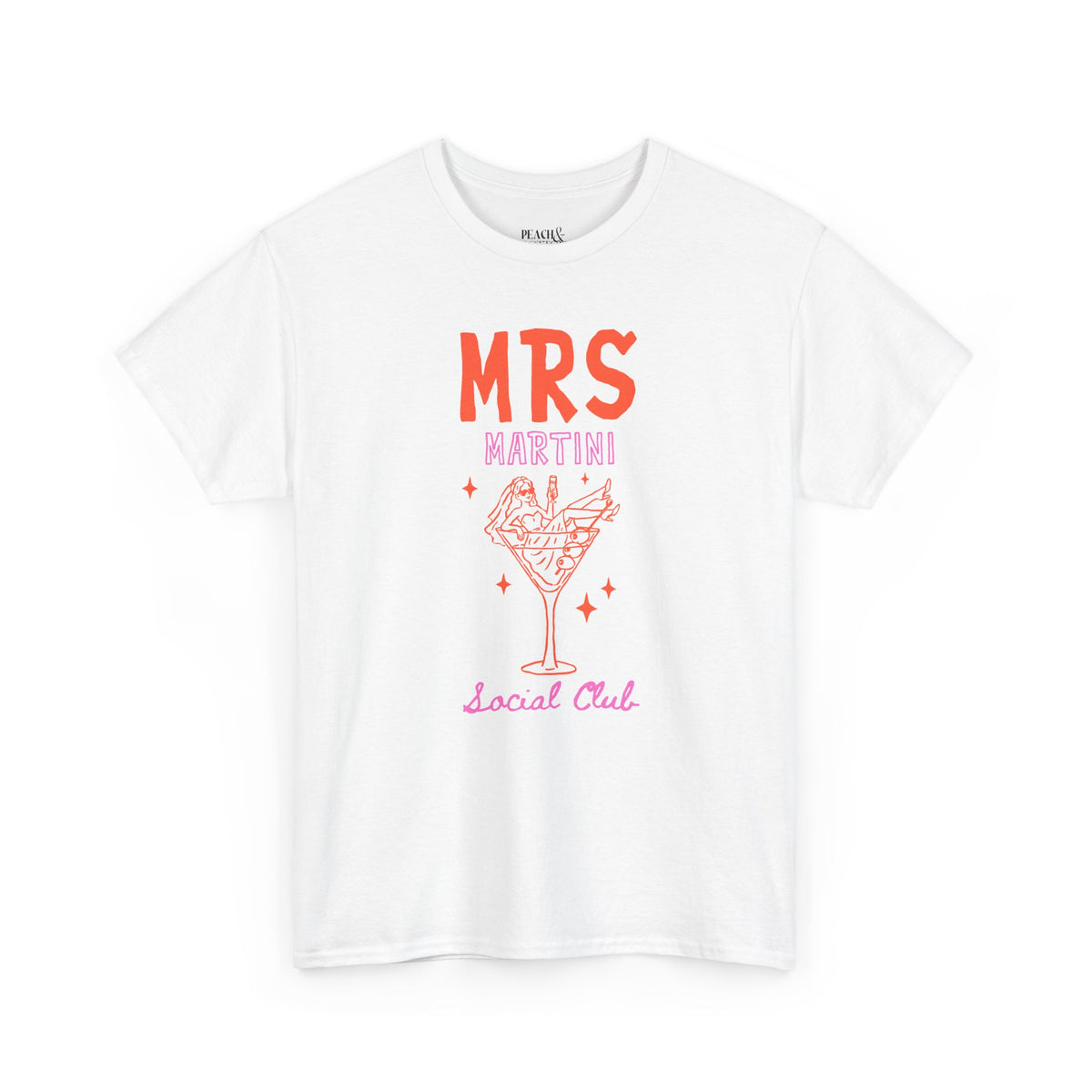 Mrs Martini | The Bride | Bachelorette | T-Shirt