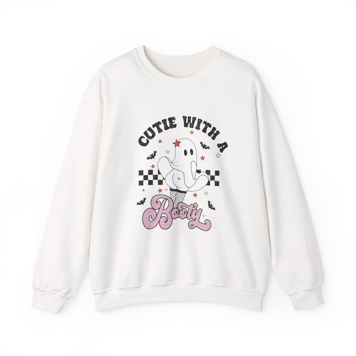 Cutie With A Booty | Ghost | Halloween | Crewneck